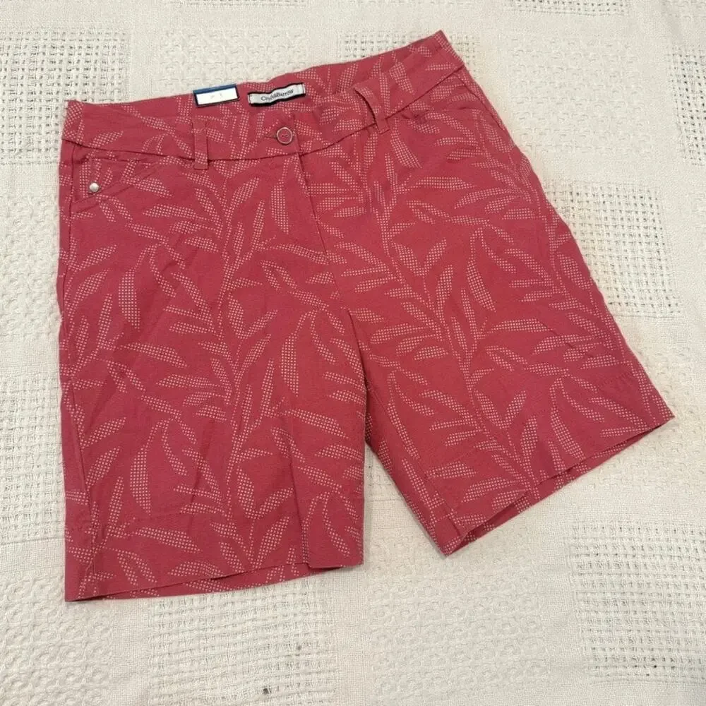 new Croft & Barrow 16 flat front casual chino shorts SH2 2843 - Picture 9 of 9